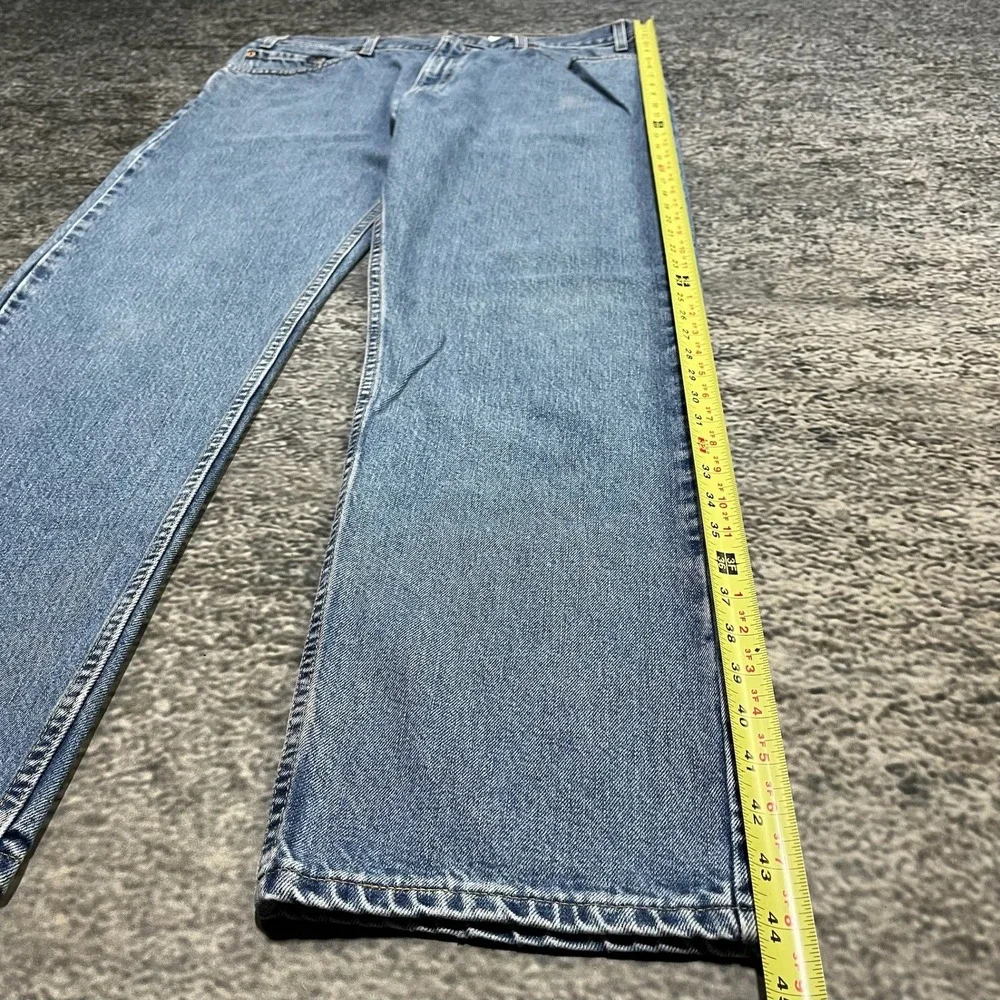 Levis‎ 505 Jeans Mens 38x32 Blue Regular Fit Straight Leg Denim Vintage 90s